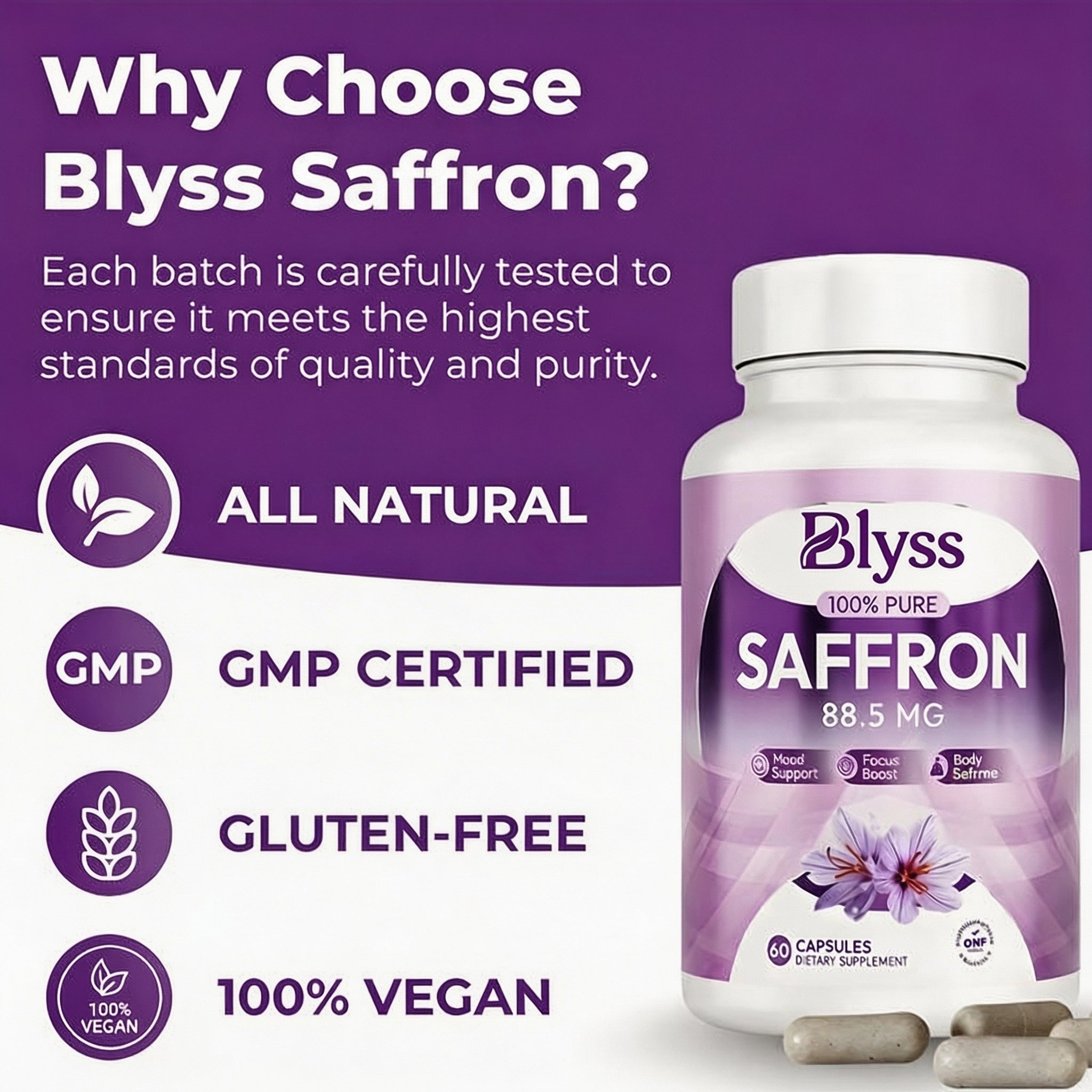 Blyss Pure Saffron Extract