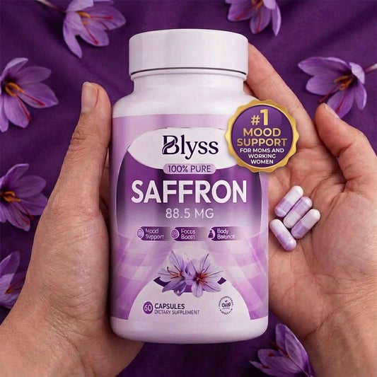 Blyss Saffron Extract for Stress, Mood & Focus